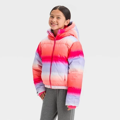 Girls' Puffer Jacket - All In Motion™ 5 Girls' Puffer Jacket - All In Motion™ - Image 3