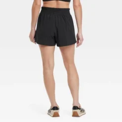 Women's Woven Mid-Rise Shorts 4" - All In Motion™