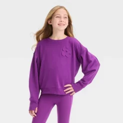 Girls' Fleece Pullover Sweatshirt - All In Motion™ 13 Girls' Fleece Pullover Sweatshirt - All In Motion™ -All In Motion GUEST f66bb007 afb6 4878 be3c 0a07bb25ae85