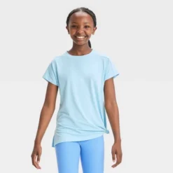 Girls' Short Sleeve Gym T-Shirt - All In Motion™ 12 Girls' Short Sleeve Gym T-Shirt - All In Motion™ -All In Motion GUEST f6a35521 09e3 4634 9416 b850f63a261e