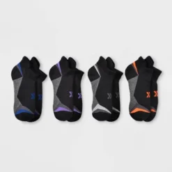 Women's Active Sole Cushioned 4pk No Show With Heel Tab Athletic Socks - All In Motion™ 4-10 -All In Motion GUEST f8595215 39b4 44d3 88c0 8bf9882c47fc