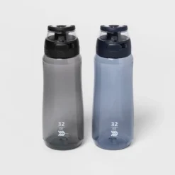 32oz Plastic Water Bottle 2pk - All In Motion™ -All In Motion GUEST fe410928 f12e 46d3 ac5a 0c9fc0d9855a