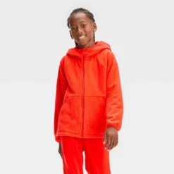 Kids' Polar Fleece Jacket - All In Motion™ -All In Motion GUEST fe9c230e 2f5b 4a2b b678 5695a60b39b9