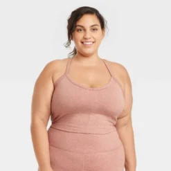 Women's Light Support Allover Cozy Cami Sports Bra - All In Motion™ -All In Motion GUEST fff6d41b 8b88 4c6b 95bc 87156a5cffcf